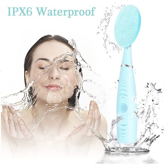 Sonic Facial Cleansing Brush,Portable Handled Face Cleansing Brush with … - Picture 3 of 6